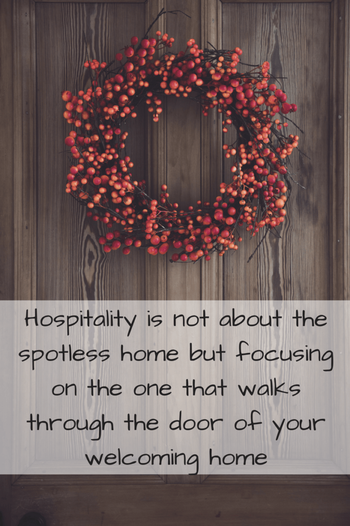 Hospitality is not entertaining