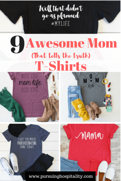 9 Awesome Mom T-shirts