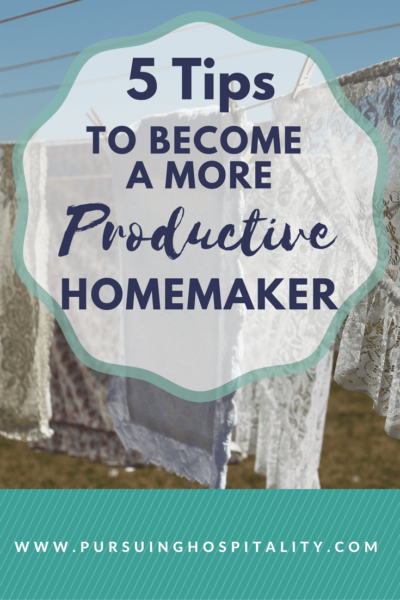 More Productive Homemaker