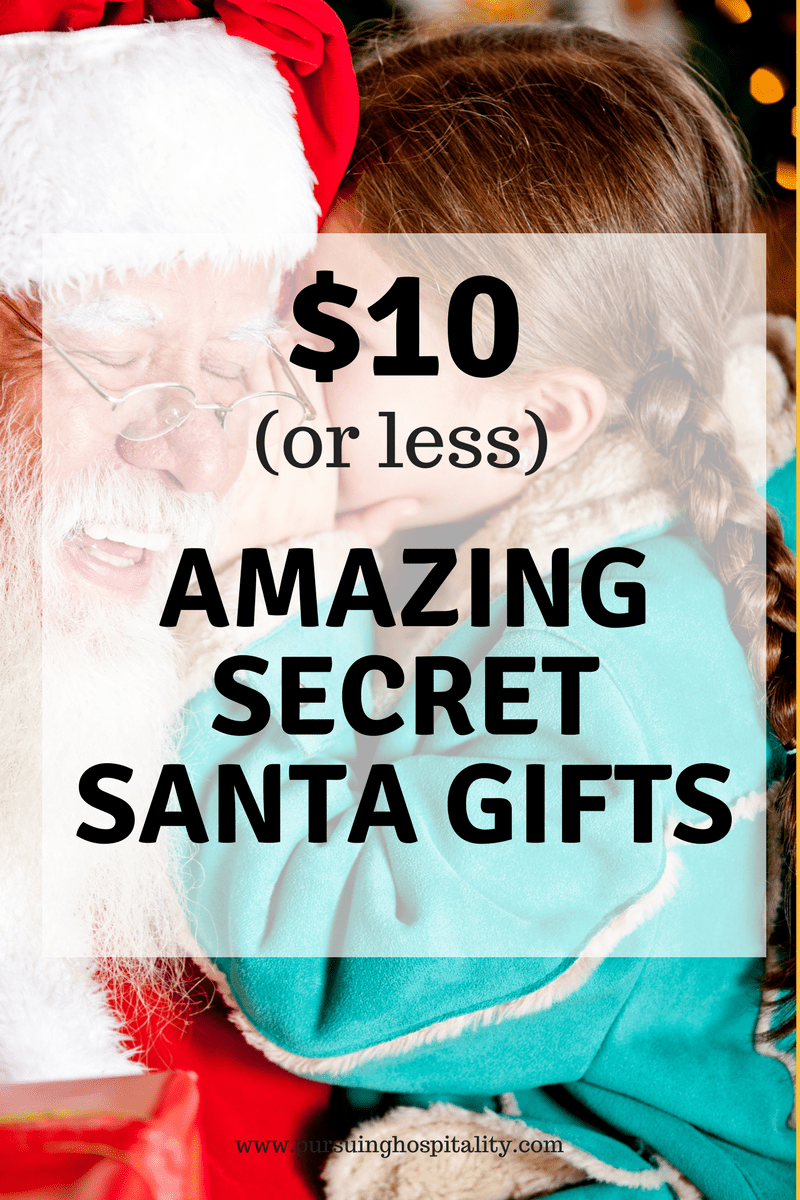 Amazing Secret Santa Gifts $10 or Less