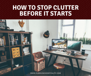 How to Stop Clutter Before It Starts facebook