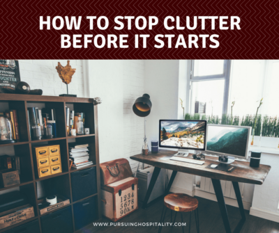 How to Stop Clutter Before It Starts facebook
