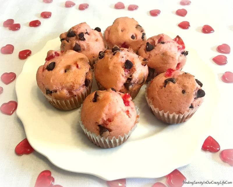 Cherry Chocolate Chip Muffins Recipe