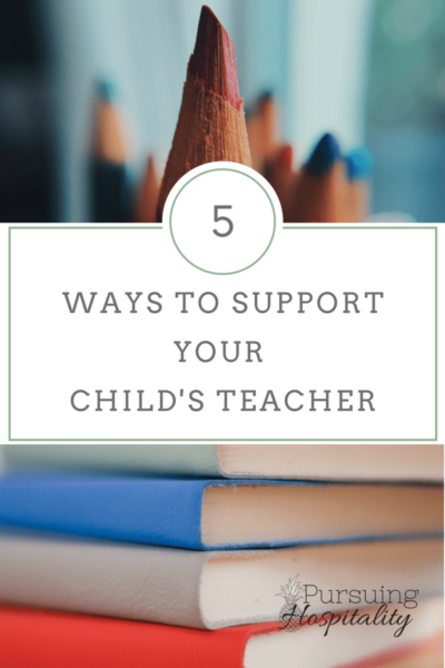 5 ways to support your child's teacher