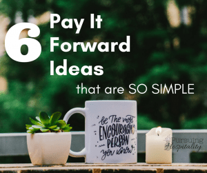 6 Pay it forward ideas Facebook