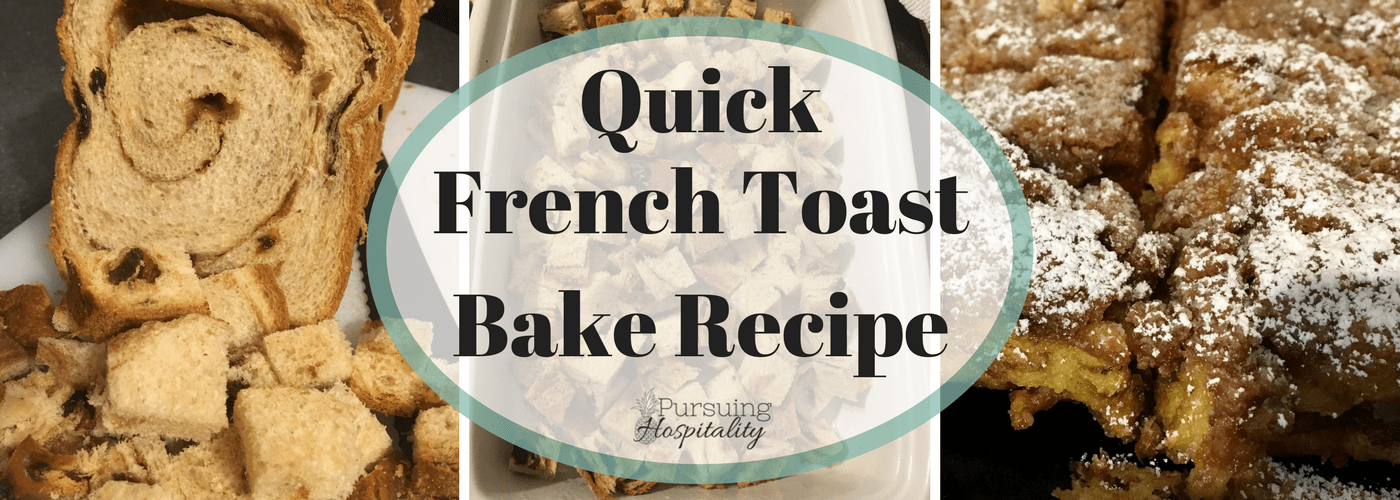 French Toast Bake Recipe 