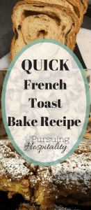 French Toast Bake Recipe