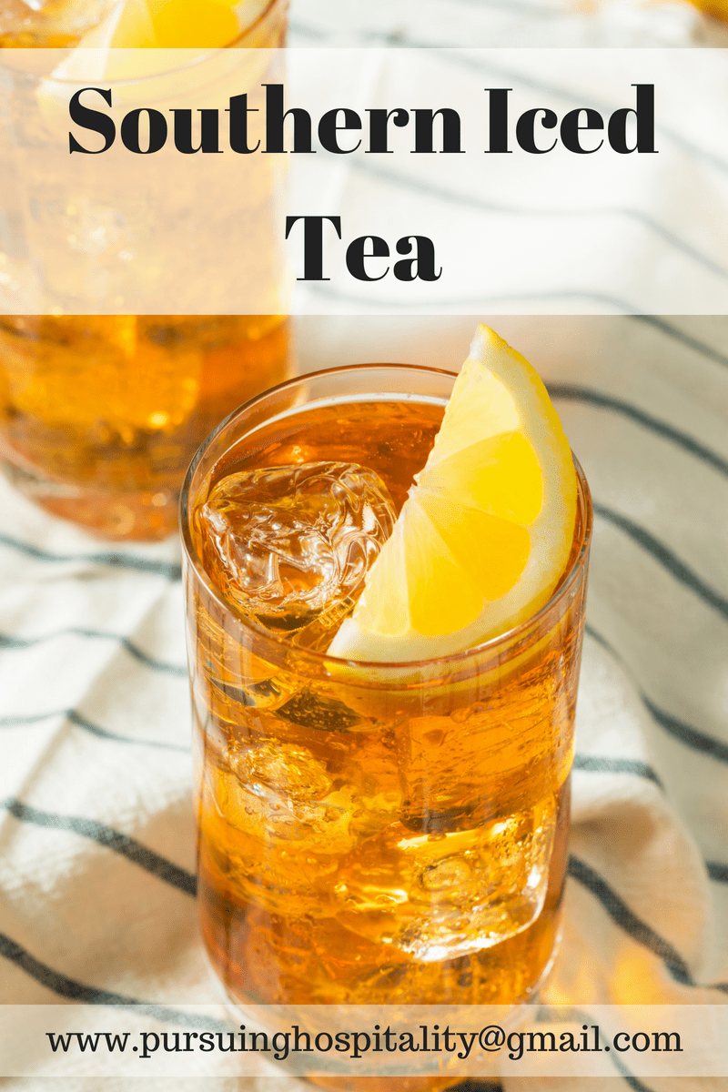 Sipping Southern Iced Tea with Friends Plus Sweet Tea Recipe