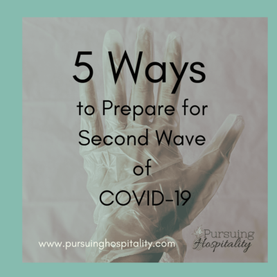 5 ways to prepare for second wave of COVID-19