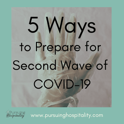 5 Ways to Prepare for Second Wave of COVID-19