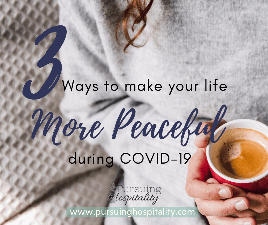 3 Ways to make your life more peaceful Pinterest