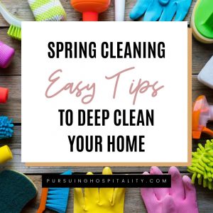 Spring Cleaning Easy Tips to Deep Clean