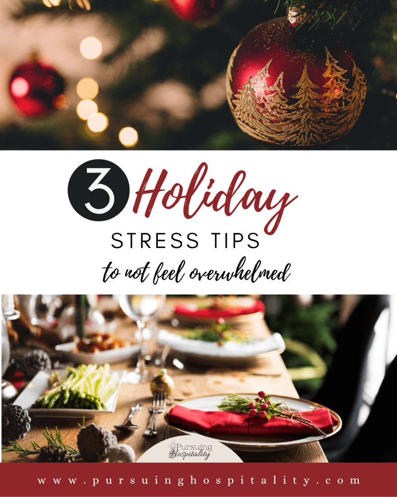 3 Holiday Stress Tips