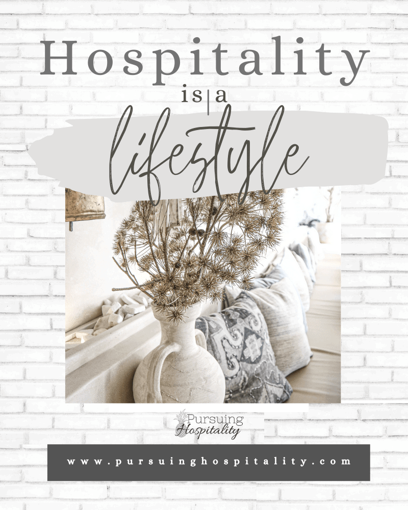 Hospitality is a Lifestyle