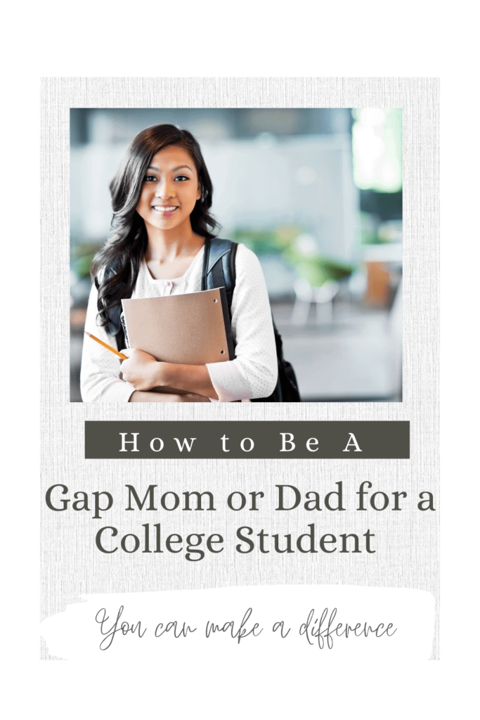 How to be a Gap Mom or Dad to a College Student