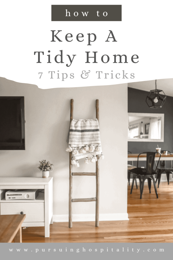 How to keep at Tidy Home  Livingroom