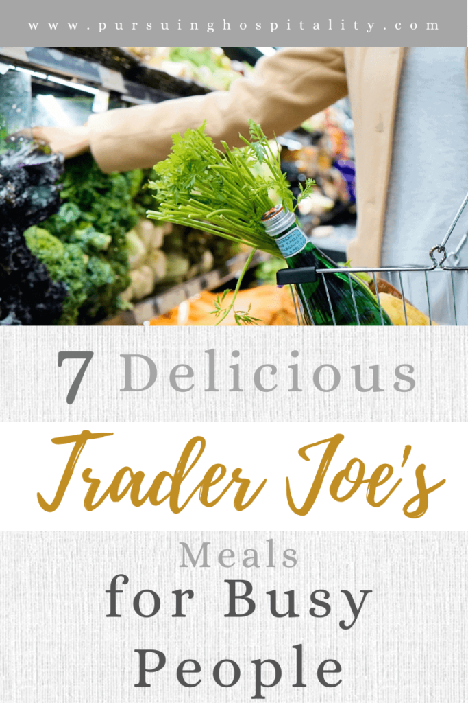 7 Delicious Trader Joe's Meals for Busy People  Woman grocery shopping 