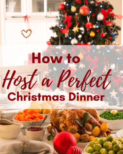 How to host a perfect Christmas dinner table with food
