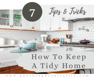 how to keep a home tidy kitchen