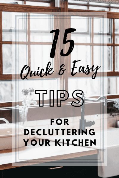 Kitchen 15 quick & easy tips