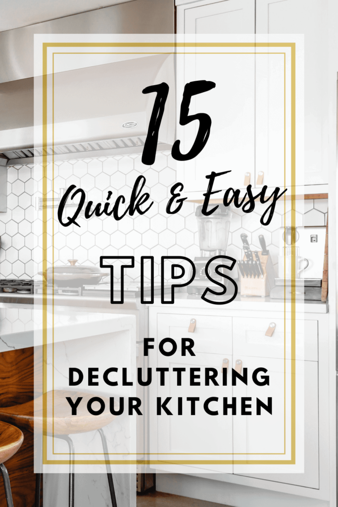 Organized kitchen tips 